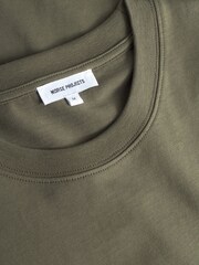 Norse Projects Green Johannes Logo Print T-Shirt - Image 3 of 4