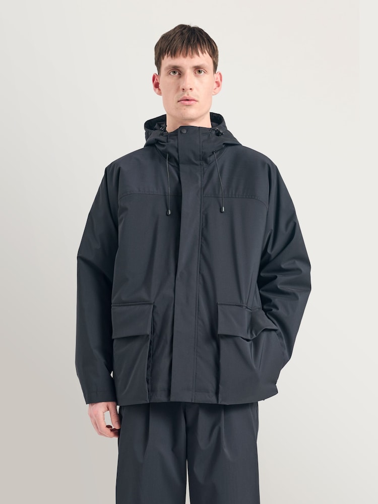 Norse Projects Blue Herluf Alpinix Smart Merino Jacket - Image 1 of 7 Norse Projects Blue Herluf Alpinix Smart Merino Jacket - Image 1 of 7