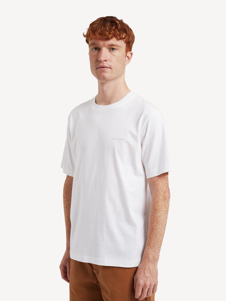 Norse Projects White Johannes Logo Print T-Shirt - Image 2 of 7 Norse Projects White Johannes Logo Print T-Shirt - Image 2 of 7