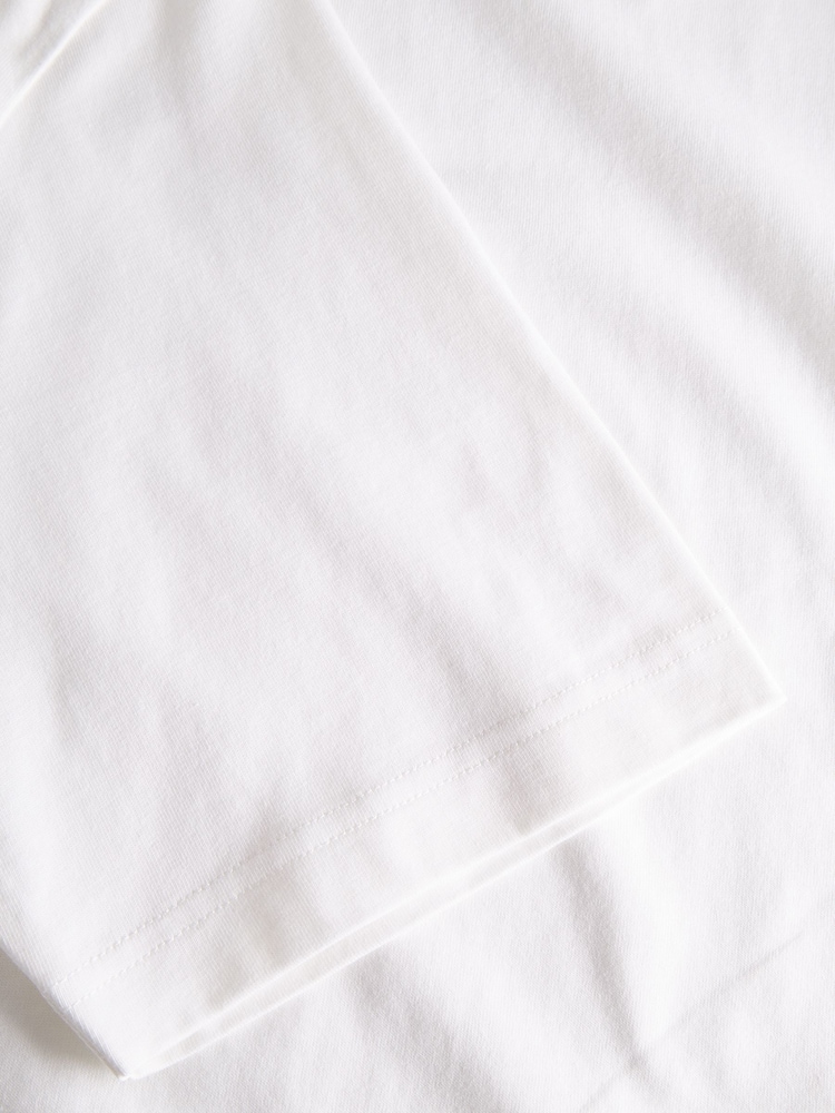 Norse Projects White Johannes Logo Print T-Shirt - Image 7 of 7