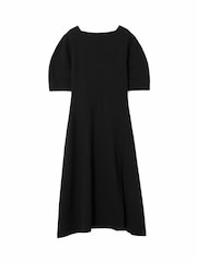 Jigsaw Black Angled Seams Jersey Dress - Image 5 of 5