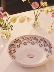 Cath Kidston Pink Cherry Melamine Serving Bowls - Image 1 of 4
