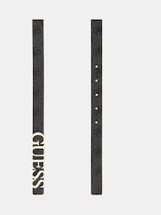 Guess Metal Logo Black Belt - Image 2 of 3
