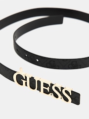 Guess Metal Logo Black Belt - Image 3 of 3