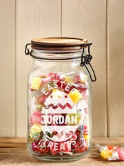 Personalised Easter Treat Jar by Loveabode - Image 3 of 4