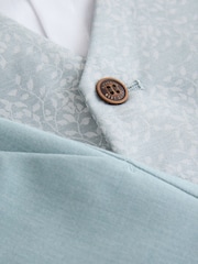 Pale Blue Waistcoat, Shirt, Shorts & Tie Set (3mths-9yrs) - Image 8 of 9