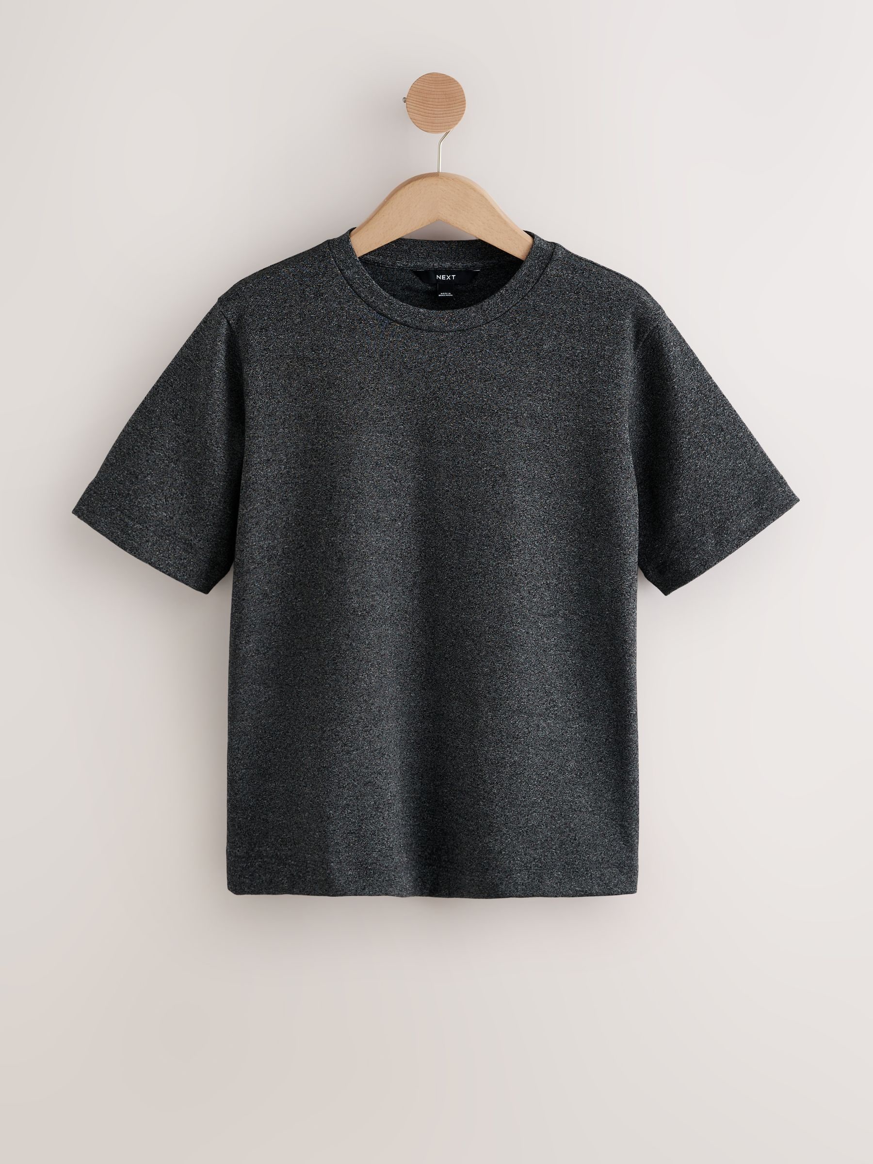 Next：日本 チャコールグレー - N. Premium コージー クルーネック