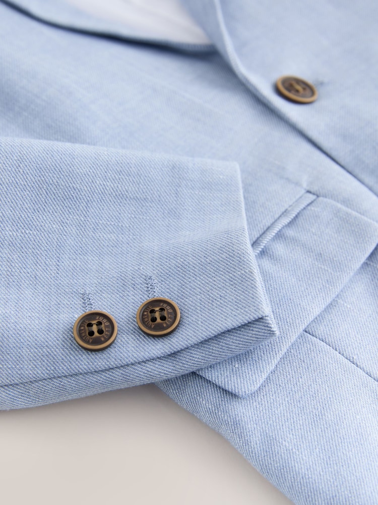 Blue Blazer Shirt Trousers and Bow Tie Set (3mths-9yrs) - Image 11 of 11 Blue Blazer Shirt Trousers and Bow Tie Set (3mths-9yrs) - Image 11 of 11