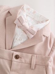 Pink Blazer Shirt Trousers and Bow Tie Set (3mths-9yrs) - Image 6 of 8