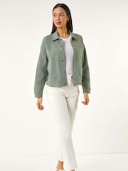 Roman Green Patch Pocket Jacket - Image 1 of 5