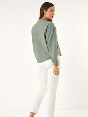 Roman Green Patch Pocket Jacket - Image 3 of 5