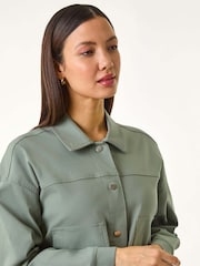 Roman Green Patch Pocket Jacket - Image 4 of 5
