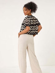 Roman Black Petite Chevron Open cardigan - Image 3 of 5