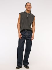 Abercrombie & Fitch 100% Cotton Acid Wash Sleeveless Tank Top - Image 4 of 6