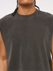 Abercrombie & Fitch 100% Cotton Acid Wash Sleeveless Tank Top - Image 5 of 6