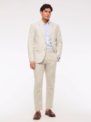 Abercrombie & Fitch Single Breasted Linen Blazer - Image 4 of 11