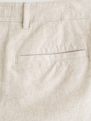 Abercrombie & Fitch Cream Linen Shorts - Image 7 of 7