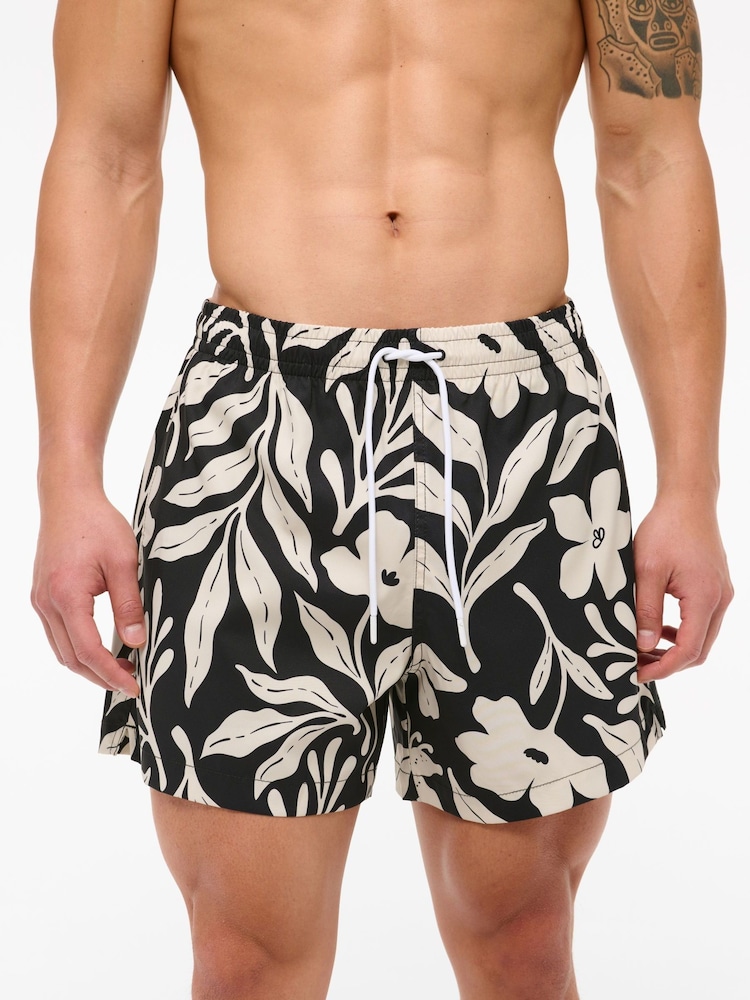 Abercrombie & Fitch Striped Swim Shorts - Image 1 of 7