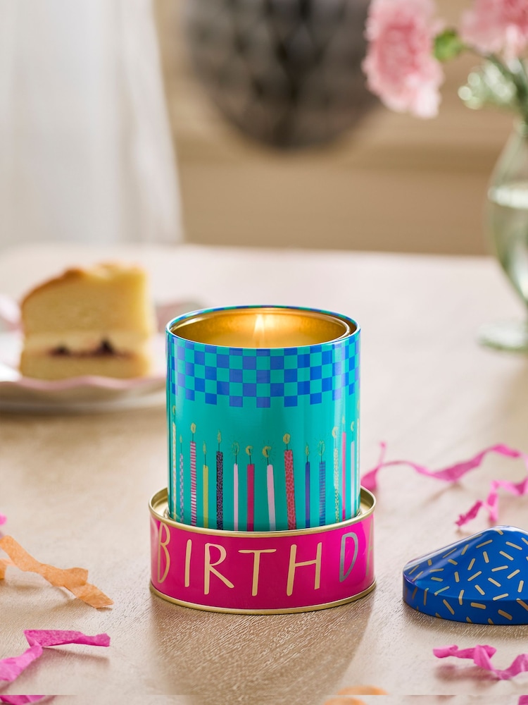 Vanilla & Cocoa Bean Happy Birthday Bright Musical Candle - Image 2 of 4