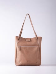Lakeland Leather Cream Harstone Slouch Tote Bag - Image 3 of 9