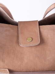 Lakeland Leather Cream Harstone Slouch Tote Bag - Image 7 of 9