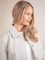 Lakeland Leather PARCHMENT Mawbray Collared Button Down Jacket - Image 5 of 9