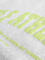 self. Grey/Lime Sweatshirt - Image 3 of 3
