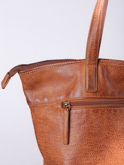 Lakeland Leather Brown Wreay Shopper Bag - Image 3 of 4