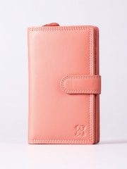 Lakeland Leather Orange Medium Tab Purse - Image 1 of 5