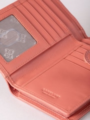 Lakeland Leather Orange Medium Tab Purse - Image 5 of 5