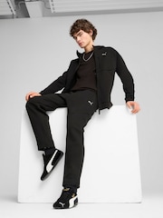 Черный - Puma Mens Pumatech Full Zip Hoodie - Изображение 3 из 5