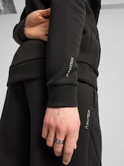 Черный - Puma Mens Pumatech Full Zip Hoodie - Изображение 4 из 5