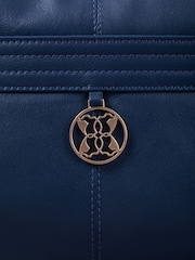 Lakeland Leather Blue Cartmel Shoulder Bag - Image 7 of 7