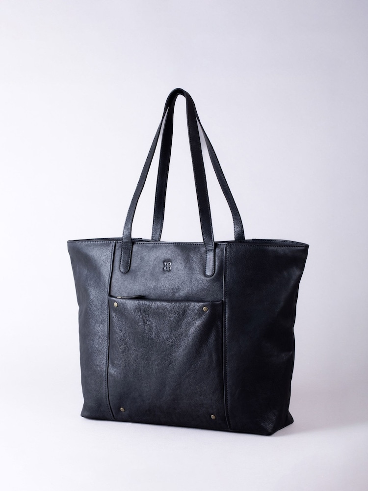 Lakeland Leather Black Harstone Tote Bag - Image 2 of 5