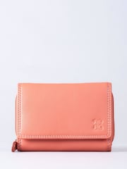 Lakeland Leather Orange Small Leather Purse - Image 2 of 5