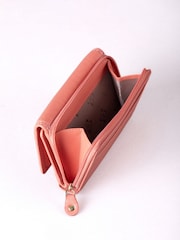 Lakeland Leather Orange Small Leather Purse - Image 5 of 5