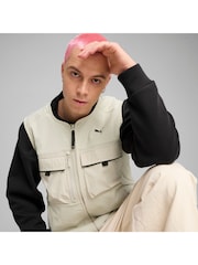 Crema - Chaleco cargo para hombre Pumatech de Puma - Imagen 4 de 5
