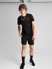 Puma Black Mens Pumatech Relaxed 6" Shorts - Image 1 of 3