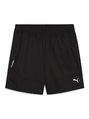 Puma Black Mens Pumatech Relaxed 6" Shorts - Image 2 of 3
