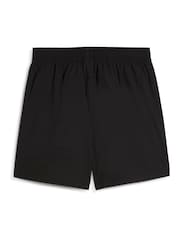 Puma Black Mens Pumatech Relaxed 6" Shorts - Image 3 of 3