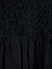 Mango Black Sleeveless Flared Maxi Dress - Image 6 of 6