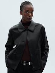 Mango Black Sabina Jacket - Image 1 of 6