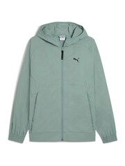 Puma Green Mens PUMATECH Relaxed Track Jacket - Image 1 of 2