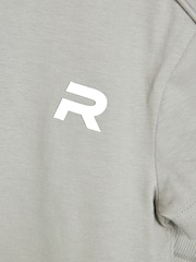 River Island Green Boys Block Piped T-Shirt and Shorts Set - Image 5 of 5