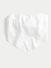 Hollister Stappy Bandana White Top - Image 4 of 5
