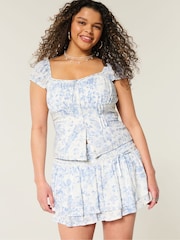 Hollister Mini White Skirt - Image 1 of 5