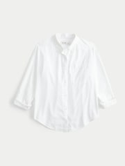 Hollister Classic Linen White Shirt - Image 3 of 3