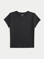 Hollister Crew Neck Black T-Shirt - Image 4 of 4