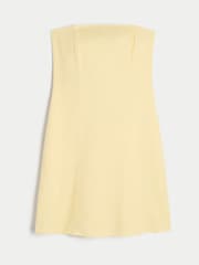 Hollister Yellow Strapless Mini Dress - Image 4 of 4