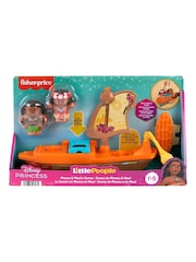 Mattel Games Fisher Price Little People Moana and Mauis Canoe - Image 1 of 6